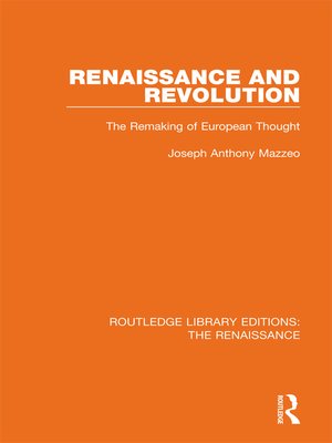 cover image of Renaissance and Revolution
